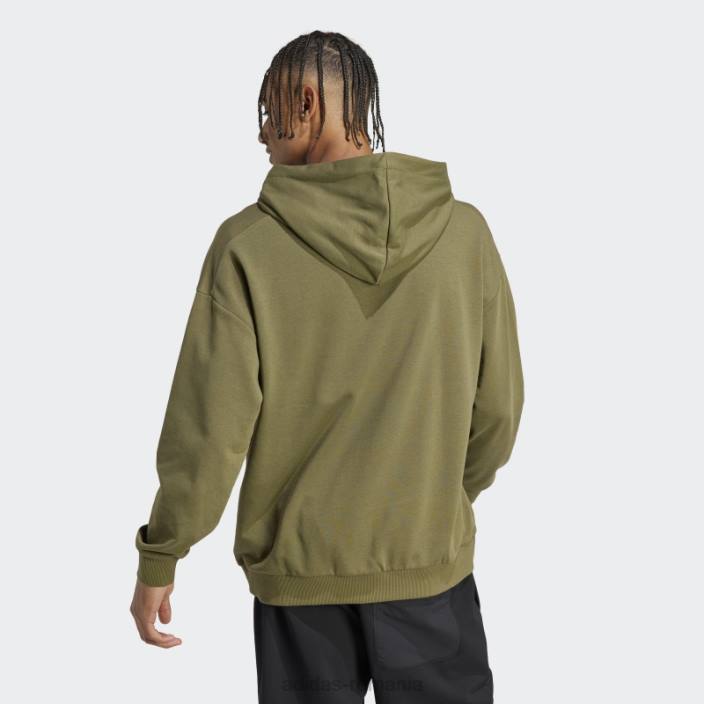 Adidas hanorac terrex cu logo mare (gen neutru) olive unisex măsline 2JBN5984