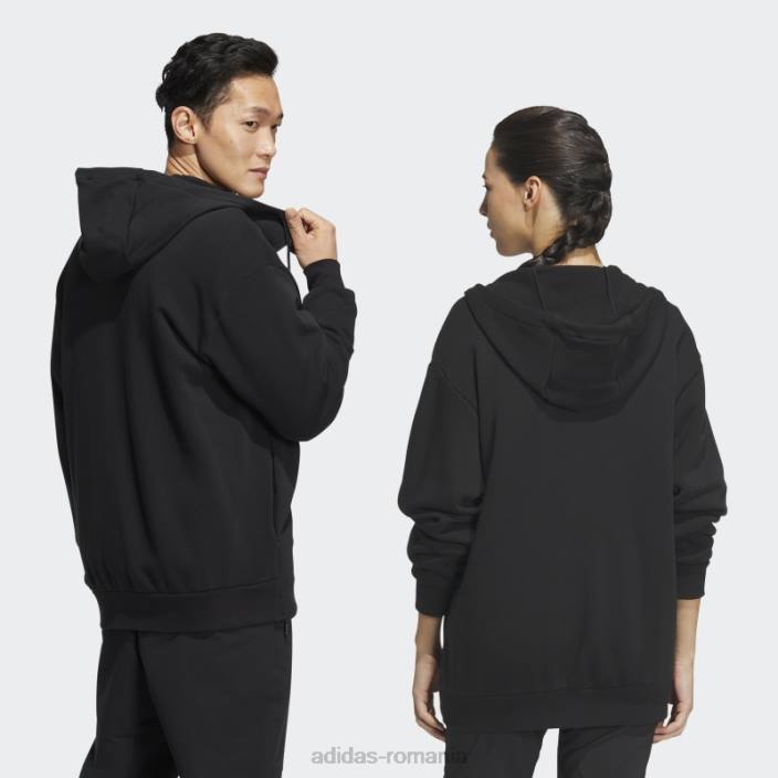 Adidas jachetă neagră din tricot (neutru de gen) unisex negru 2JBN13618