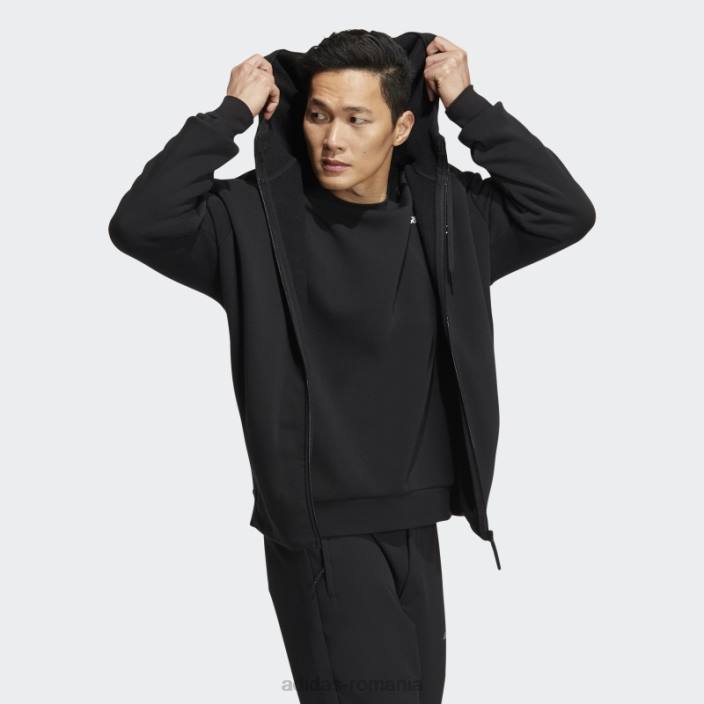 Adidas jachetă neagră din tricot (neutru de gen) unisex negru 2JBN13618