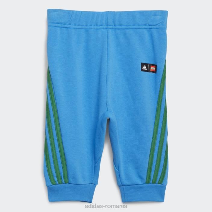 Adidas Tricou galben x clasic Lego și pantaloni 3/4 la modă unisex galben rosu 2JBN18968