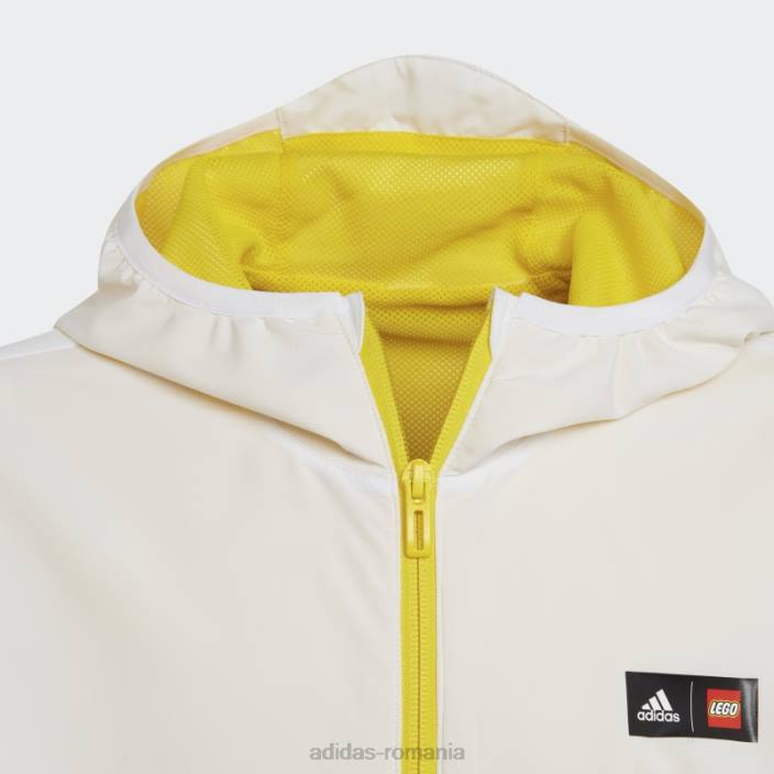 Adidas alb x lego play windbreaker fierbinte unisex alb/galben/rosu 2JBN18951