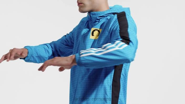 Adidas blue tiro x lego windbreaker fashion unisex albastru/galben 2JBN15259