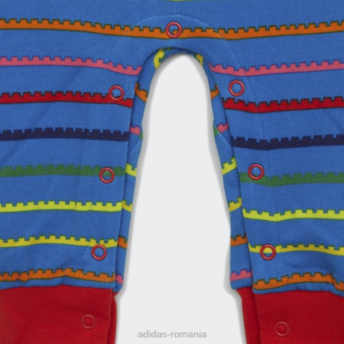 Adidas body blue hot x clasic lego unisex albastru rosu 2JBN18892