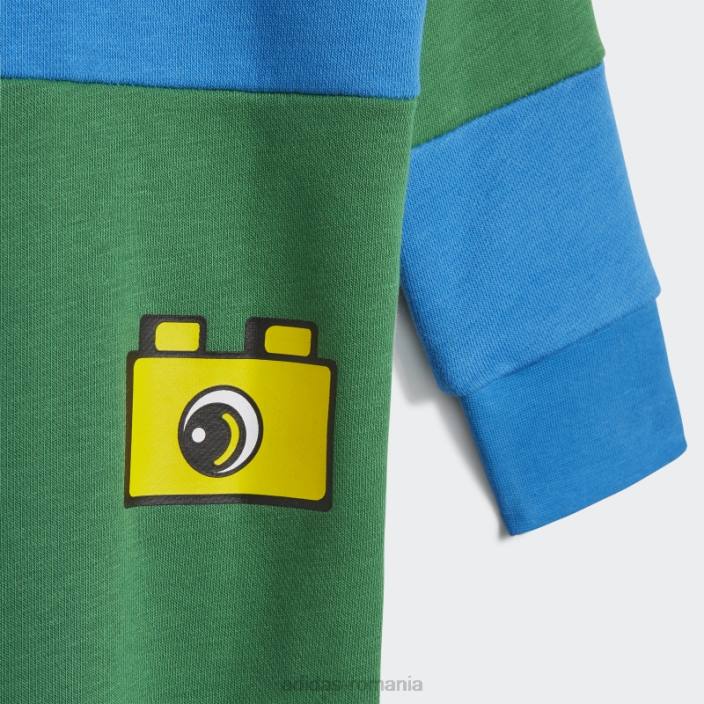 Adidas body verde x lego duplo unisex verde/albastru/galben 2JBN18938