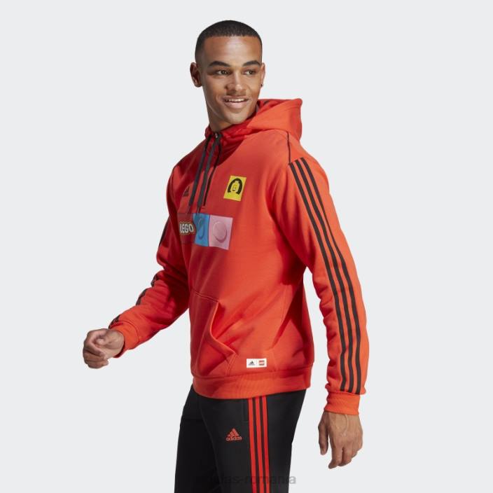 Adidas bold orange x lego tiro sweat hanorac fashion unisex portocaliu îndrăzneț 2JBN6034