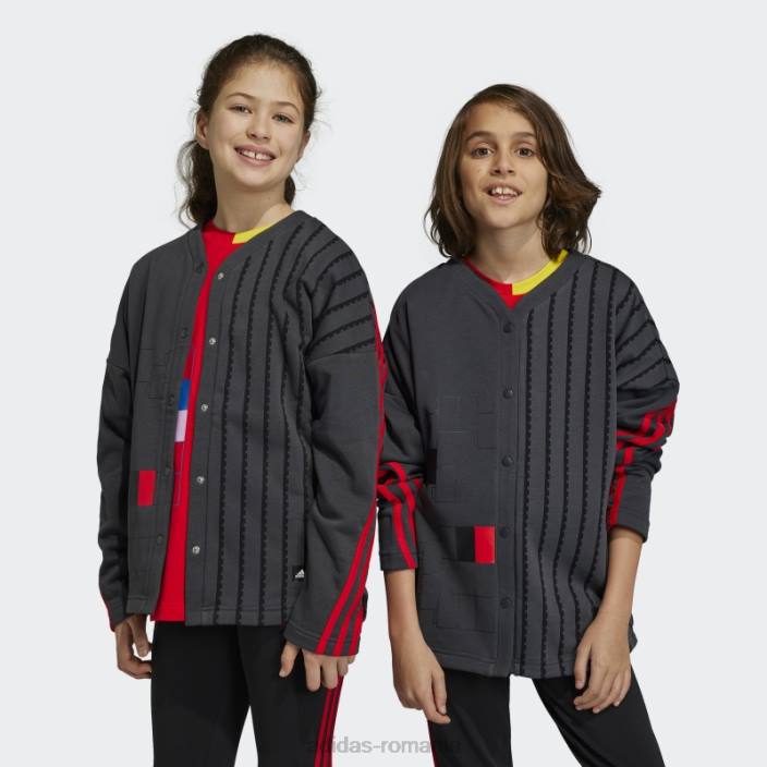 Adidas cămașă lego clasică carbon x fierbinte unisex carbon/rosu 2JBN11602