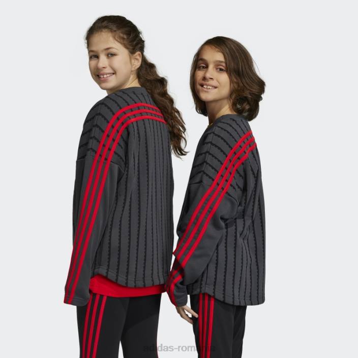 Adidas cămașă lego clasică carbon x fierbinte unisex carbon/rosu 2JBN11602