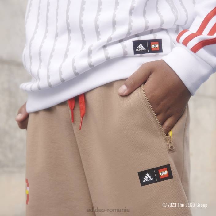 Adidas carton x pantaloni clasici lego fierbinti unisex carton/galben 2JBN11622