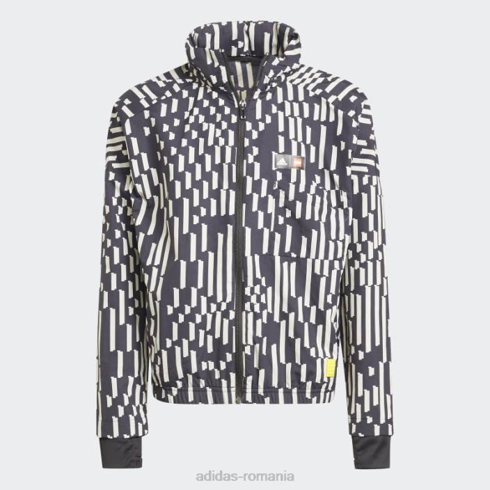 Adidas cască de vânt metal gri hot x lego vidiyo unisex gri metal/negru/galben 2JBN18973