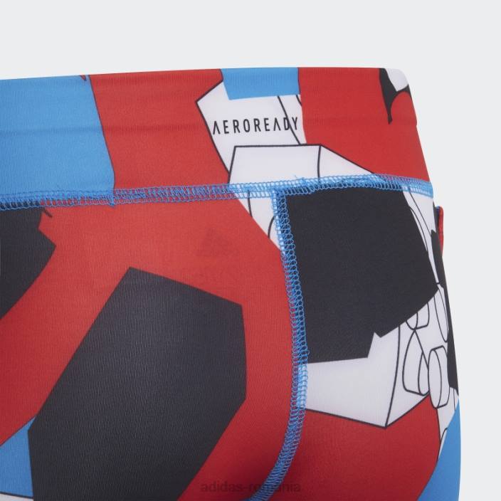 Adidas colanti lego albi x clasici unisex alb/rosu/albastru/negru 2JBN18997