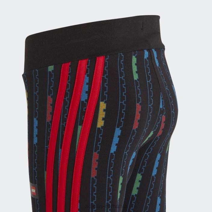 Adidas colanti negri x clasici lego moda unisex negru/rosu 2JBN11601