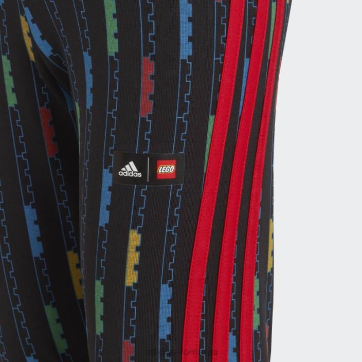 Adidas colanti negri x clasici lego moda unisex negru/rosu 2JBN11601
