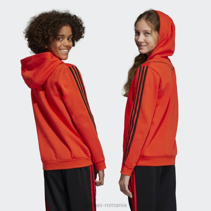 Adidas hanorac îndrăzneț portocaliu x lego modă unisex portocaliu îndrăzneț 2JBN18621