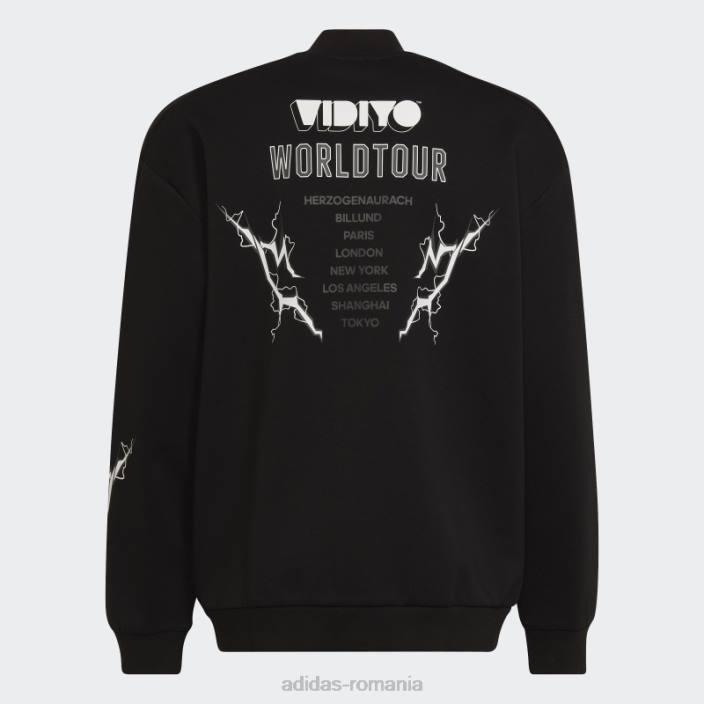 Adidas jachetă bomber neagră x lego vidiyo unisex negru 2JBN18963