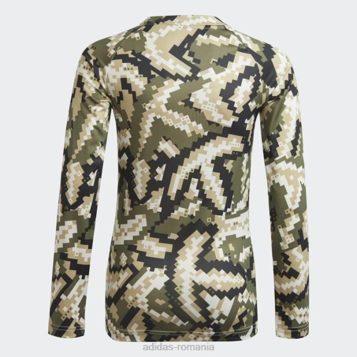 Adidas măsline fashion x lego baumhaus top cu mânecă lungă unisex măslin/nisip/alb/negru 2JBN18922