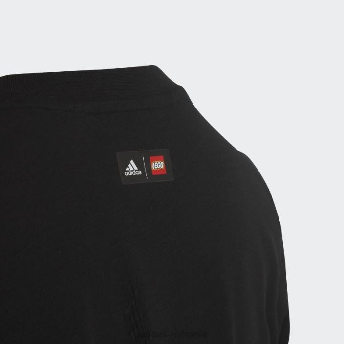 Adidas negru x lego tricou grafic fashion unisex negru 2JBN18805