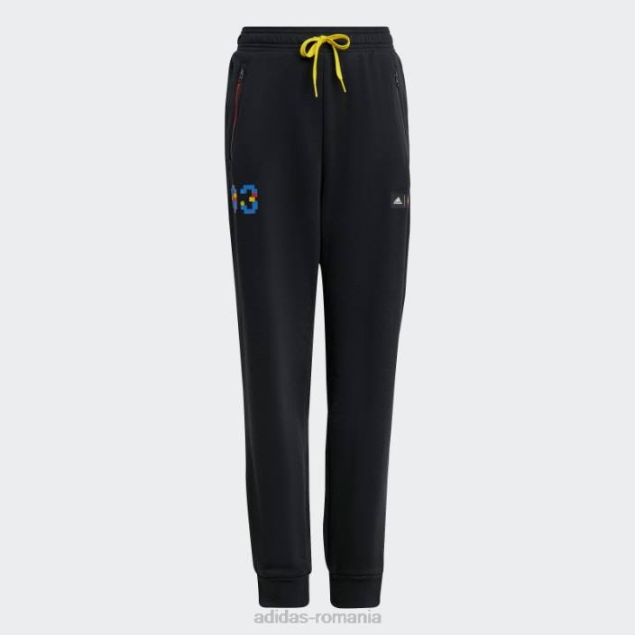 Adidas pantaloni de jogging negri x clasici lego unisex negru/rosu 2JBN18711