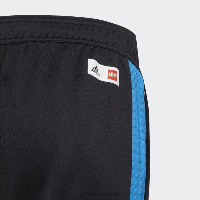 Adidas pantaloni de sport tiro x lego negri unisex negru/albastru/galben 2JBN25229