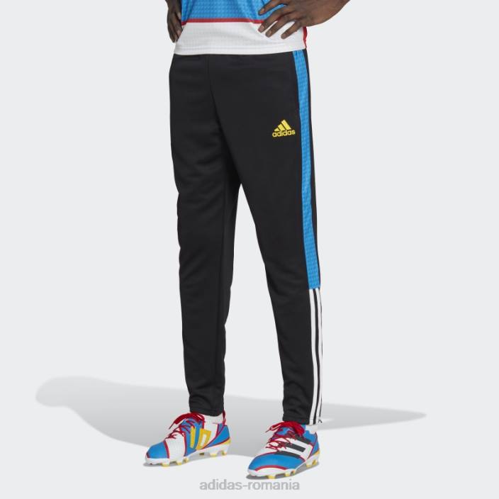 Adidas pantaloni negri tiro x lego fierbinte unisex negru/albastru/galben 2JBN21145