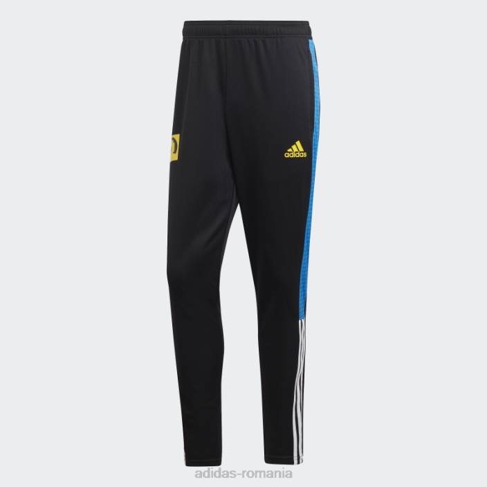 Adidas pantaloni negri tiro x lego fierbinte unisex negru/albastru/galben 2JBN21145