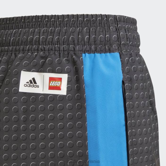 Adidas pantaloni scurți negri tiro x lego downtime fashion unisex negru/albastru/galben 2JBN12028