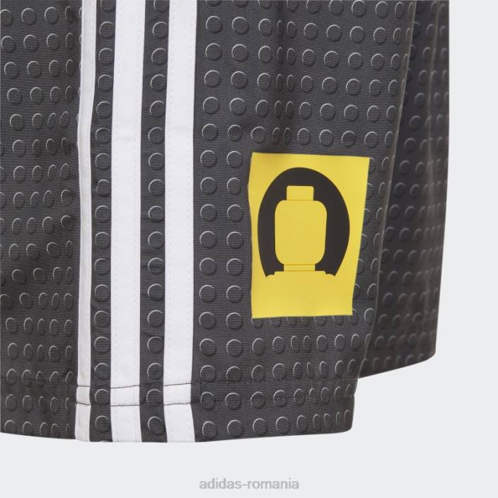 Adidas pantaloni scurți negri tiro x lego downtime fashion unisex negru/albastru/galben 2JBN12028