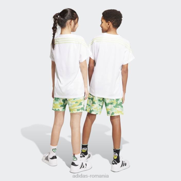 Adidas pantaloni scurți verde fashion x lego play unisex verde 2JBN18808