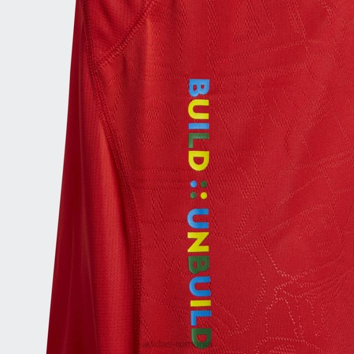 Adidas red x lego play tricou moda unisex roșu 2JBN18942