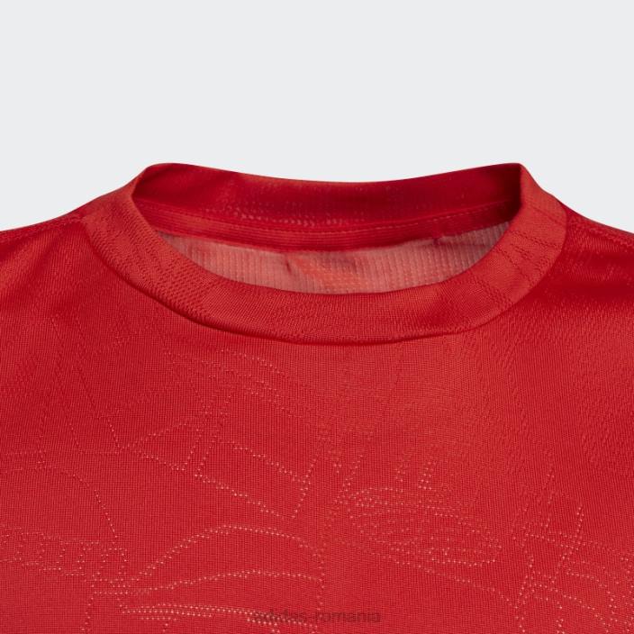 Adidas red x lego play tricou moda unisex roșu 2JBN18942