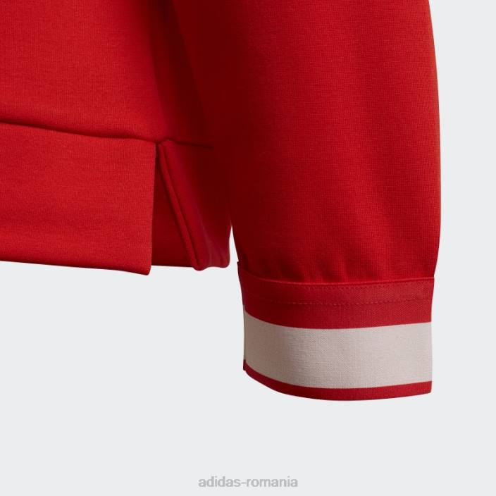 Adidas roșu fashion x lego tech pack pulover echipaj unisex roșu/albastru/alb 2JBN12000
