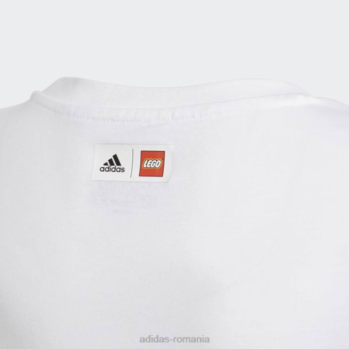 Adidas tricou grafic alb fashion x clasic lego unisex alb 2JBN3489