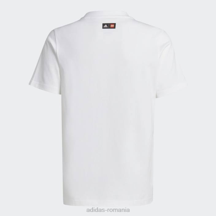 Adidas tricou grafic alb fashion x lego unisex alb 2JBN25010