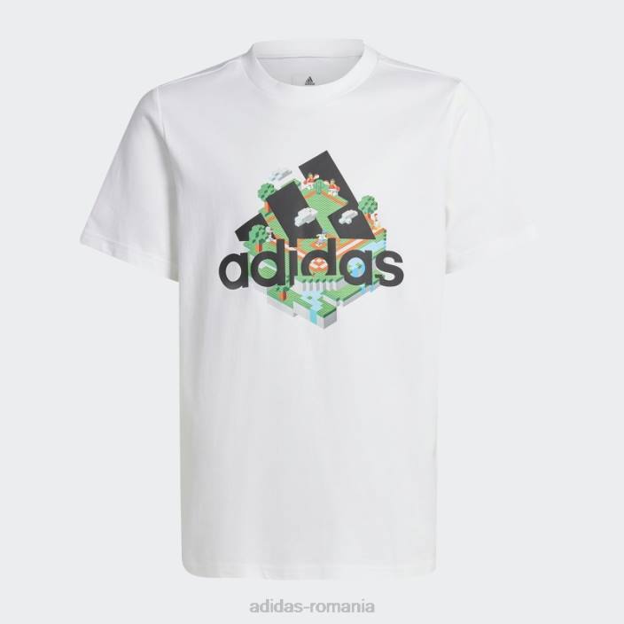 Adidas tricou grafic alb x lego fashion unisex alb 2JBN3333