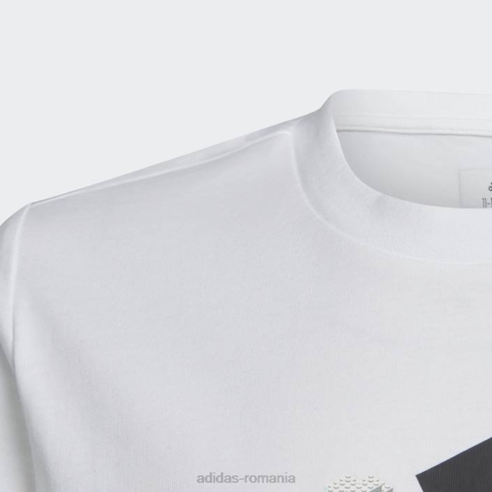 Adidas tricou grafic alb x lego fashion unisex alb 2JBN3333