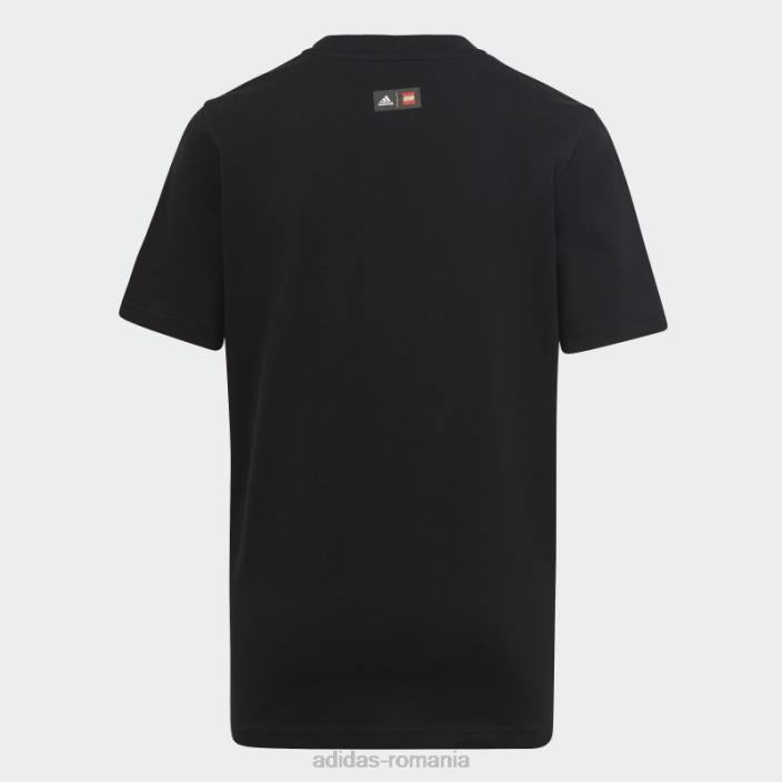 Adidas tricou grafic negru x lego fierbinte unisex negru 2JBN24941
