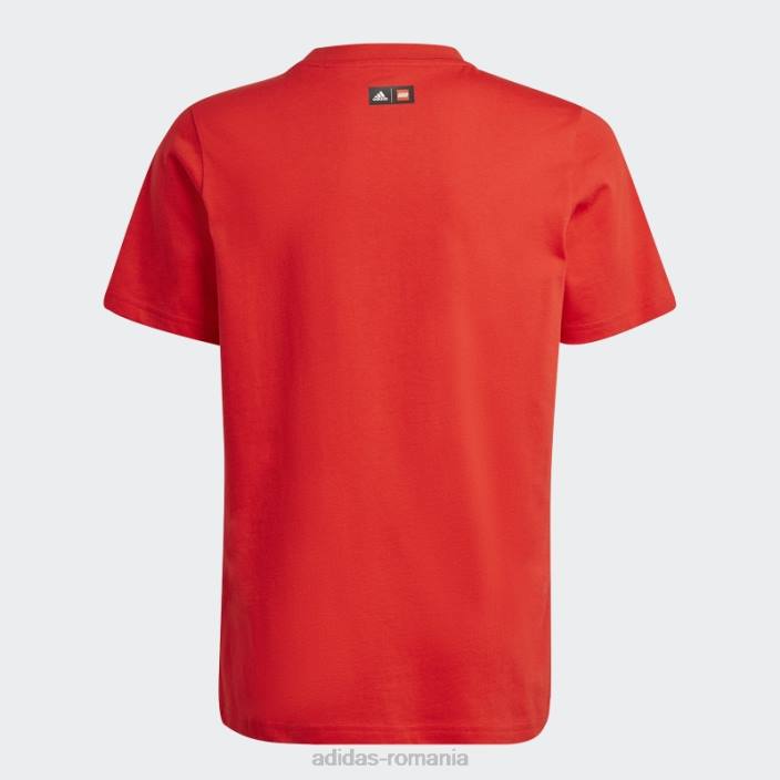 Adidas tricou grafic x lego roșu unisex roșu 2JBN11628