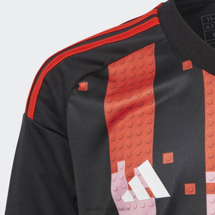 Adidas tricou negru fashion x lego tiro away unisex negru/portocaliu îndrăzneț 2JBN18630