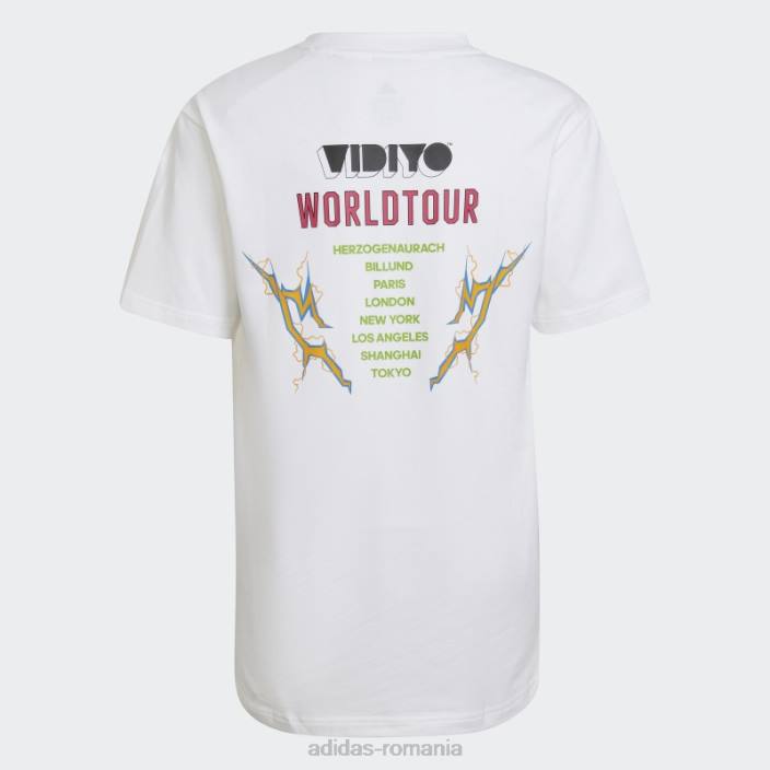 Adidas tricou white hot x lego vidiyo unisex alb 2JBN18948