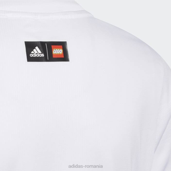 Adidas tricou x lego play alb fierbinte unisex alb 2JBN18937