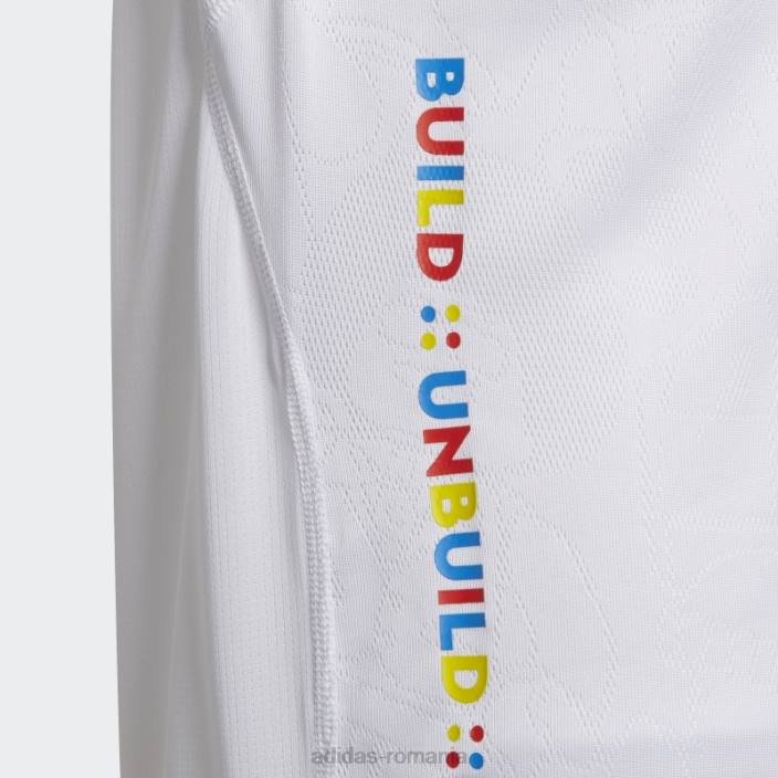 Adidas tricou x lego play alb fierbinte unisex alb 2JBN18937