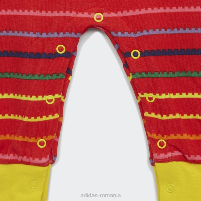 Adidas x body clasic lego fashion red unisex Roșu / galben 2JBN18983