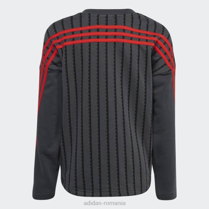 Adidas x cămașă clasică lego carbon unisex carbon/rosu 2JBN18740