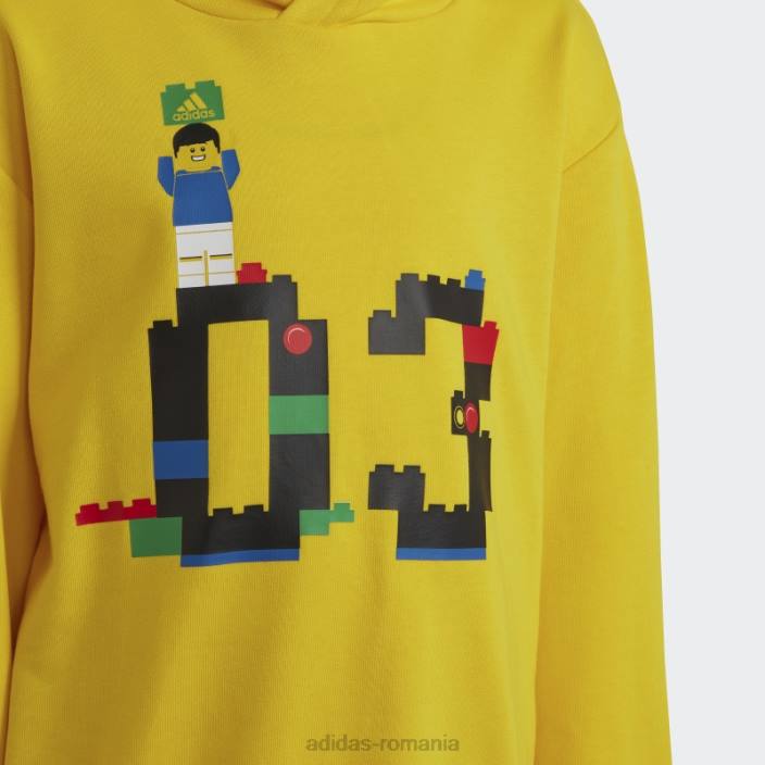 Adidas x hanorac clasic lego galben fashion unisex galben 2JBN18576