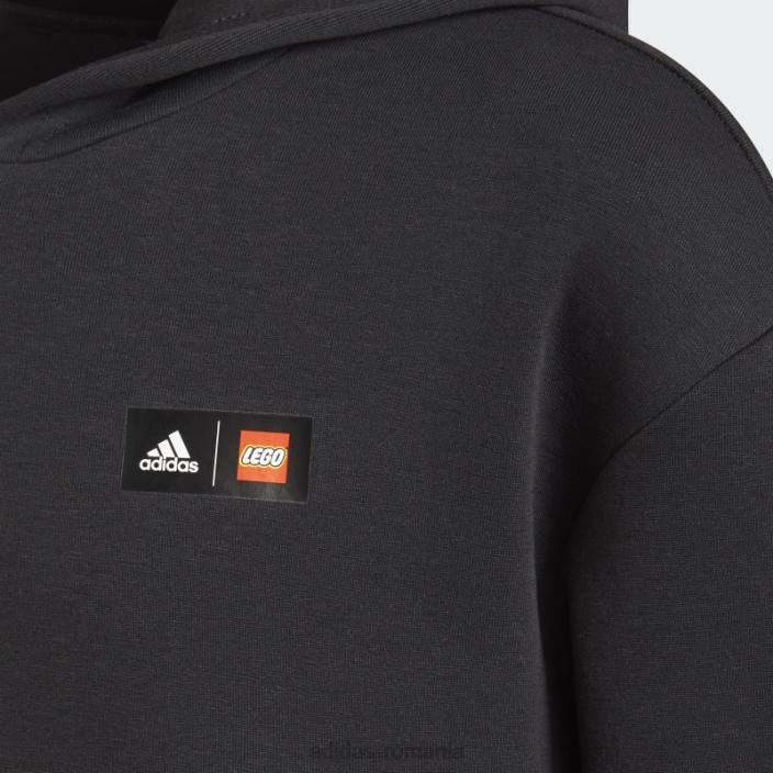 Adidas x hanorac clasic lego negru unisex galben închis 2JBN18926