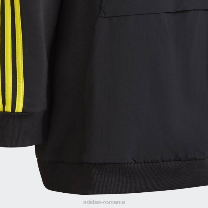Adidas x hanorac clasic lego negru unisex galben închis 2JBN18926