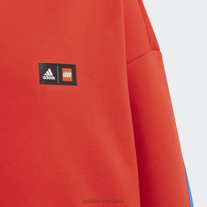 Adidas x hanorac clasic lego roșu fashion unisex rosu albastru 2JBN12015