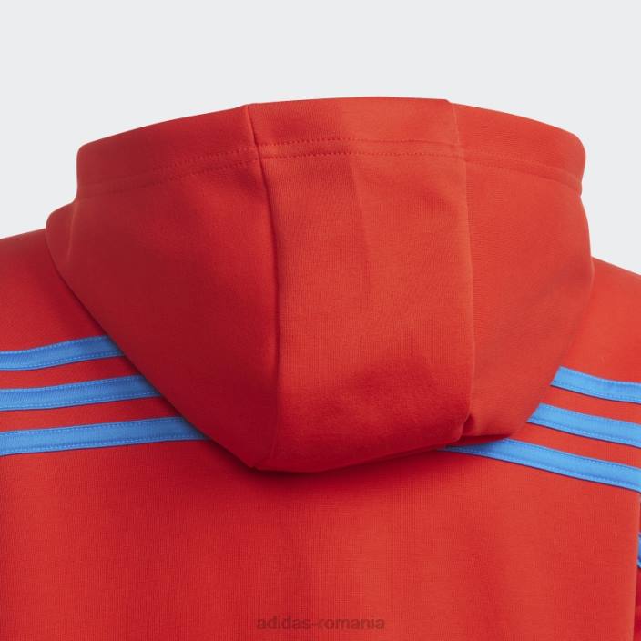 Adidas x hanorac clasic lego roșu fashion unisex rosu albastru 2JBN12015