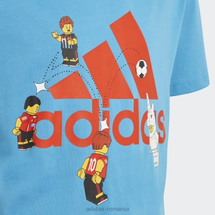 Adidas x insigna de fotbal lego de tricou grafic sport fashion splash fresh unisex stropi proaspăt 2JBN24964