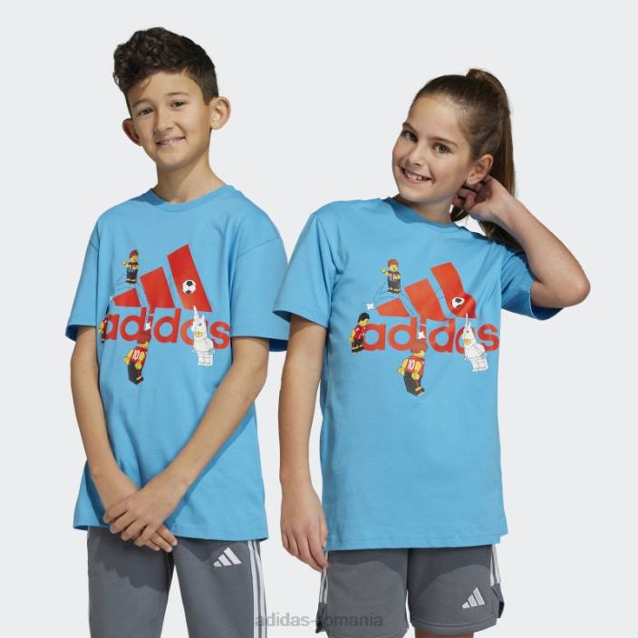 Adidas x insigna de fotbal lego de tricou grafic sport fresh splash unisex stropi proaspăt 2JBN18433