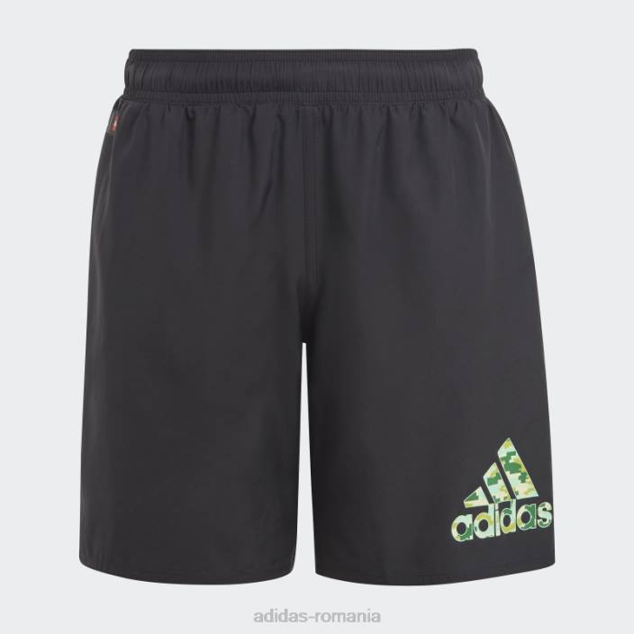 Adidas x lego pantaloni scurți de baie negru fashion unisex alb negru 2JBN18796